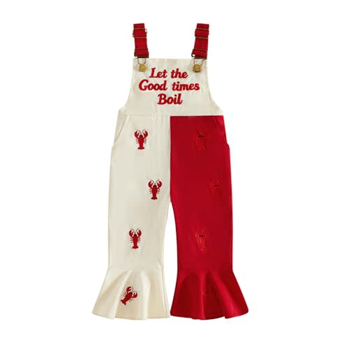 Toddler Baby Girl Bell Bottoms Romper Floral/Butterfly Overalls Suspender Flare Pants One Piece Strap Jumpsuit