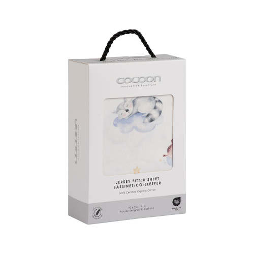 COCOON Bassinet/Co-Sleeper Fitted Sheet – Sweet Dreams