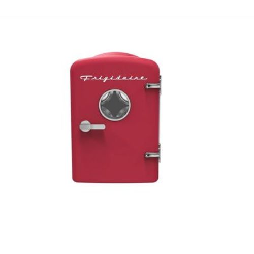 Frigidaire 6 Can Mini Personal Dorm Fridge Cooler Red