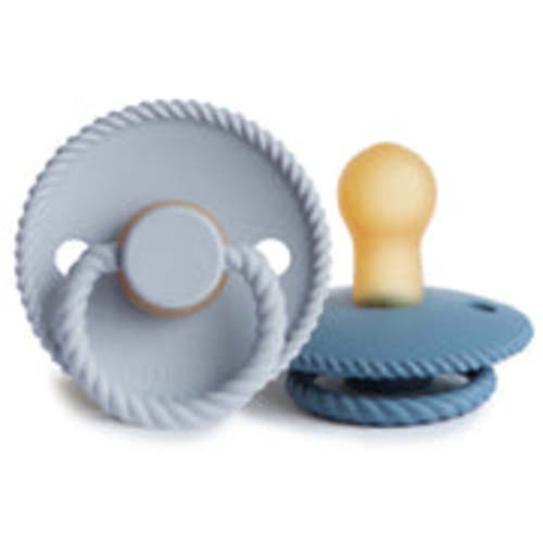 FRIGG Rope Natural Rubber Pacifier 2-Pack – Mushie