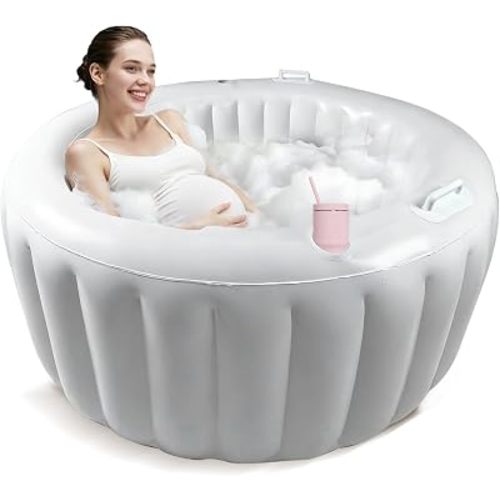 Birthing Pool for Home Births，Multi-Functional Pool for Relax，The Birthing Tub can Drain Quickly，Nflatable Suitable for Expectant Mothers and Recreational Swimming for All