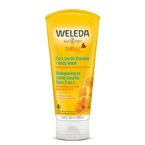 Weleda Baby Shampoo and Body Wash with Calendula Extracts, 6.8 fl oz