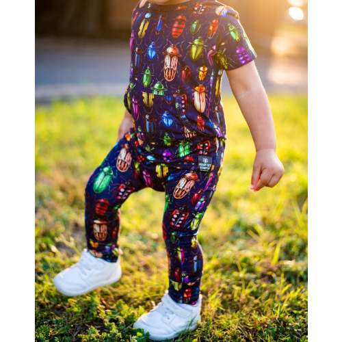 Front Opening Ready Set Romper® in Beetle-Mania!