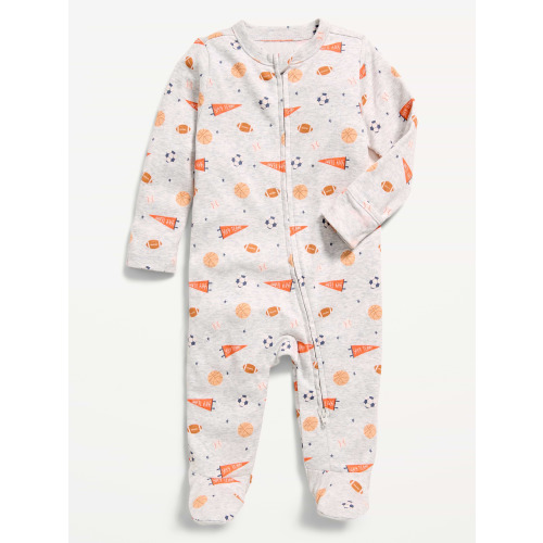 2-Way-Zip Sleep & Play Footed One-Piece for Baby