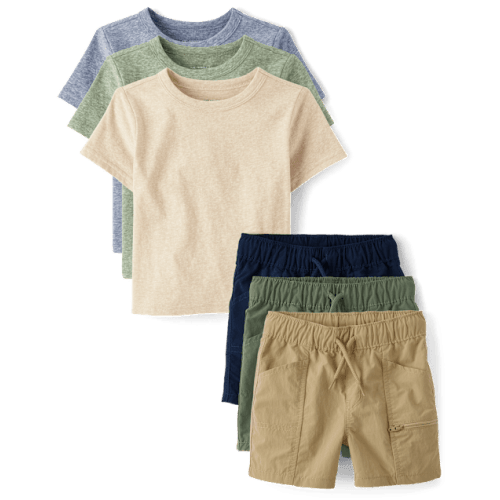 Baby And Toddler Boys 6-Piece Outfit Set - Multi - 6-9 mo