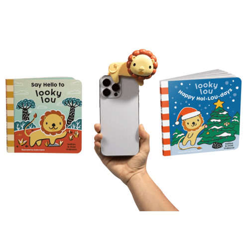 Rattle + Hello Lou + Hol-LOU-days Book Set