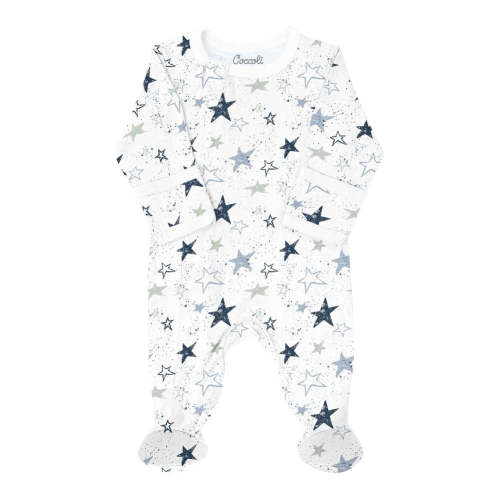 Coccoli Cotton-Modal Zippered Footie Sleeper
