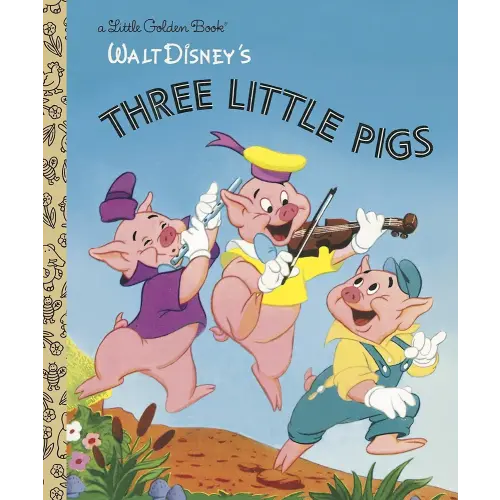 The Three Little Pigs (Disney Classic) (Little Golden Book)