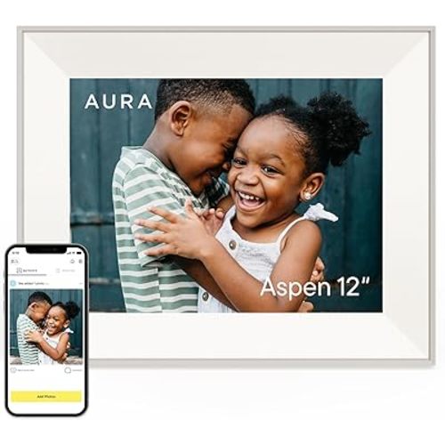 Aspen 12" | Aura's Most Versatile HD Digital Picture Frame