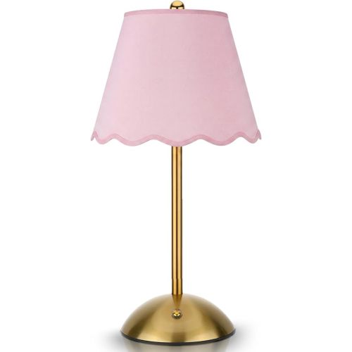 Pink Cordless Table Lamps, Rechargeable LED Desk Lamp Classic