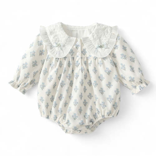 Lace Petal Romper