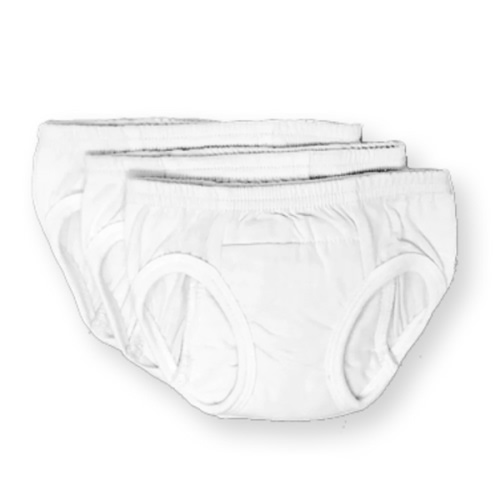 Tiny Trainers Smaller Sizing - small cotton training pants, 3-pack