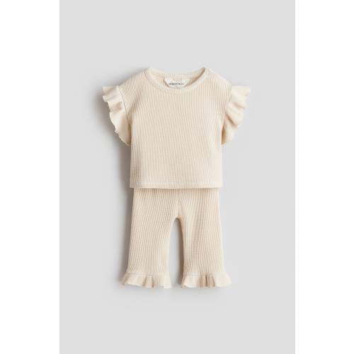 2-PIECE WAFFLED COTTON SET