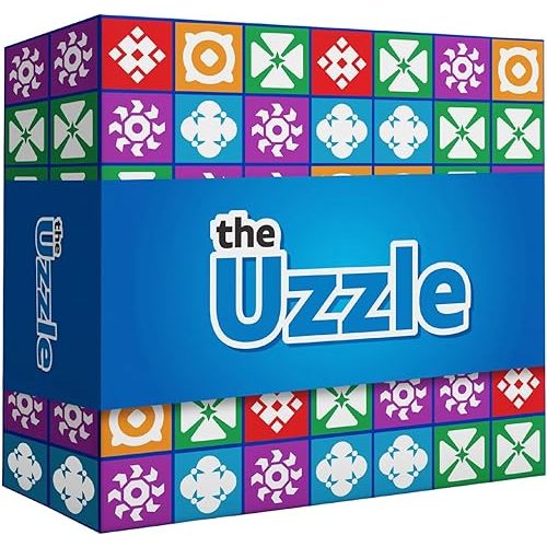 The Uzzle 3.0 Board Game, Family Board Games for Children & Adults, Block Puzzle Games for Ages 4+