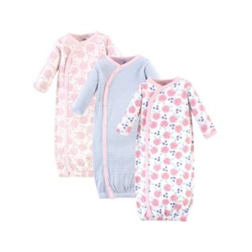 Baby Girls Natural Cotton Kimono Gowns