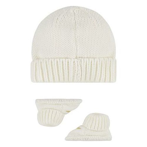 Newborn Baby Nike Knit Hat and Booties 2-Piece Set
