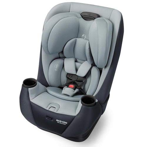 Maxi-Cosi Pria All-in-One Convertible Car Seat, Infant to Toddler Car Seat, Easy-Install Harness, Machine-Washable Cover, 5-100 lbs, Sea Scape