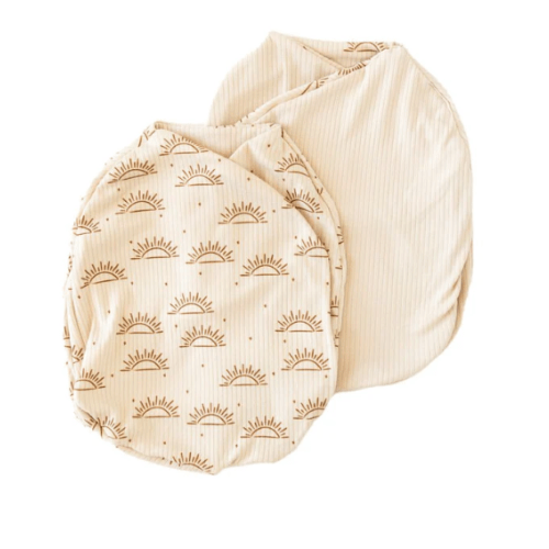 Mama Coco Cocoon Swaddle, Classic Brushed | Sandy Sunsets