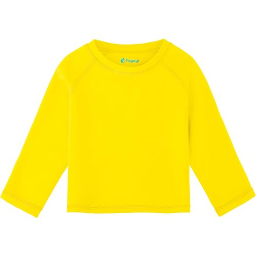 Unisex Baby Rash Guard Shirts SPF Toddler Long Sleeve Swim Shirt