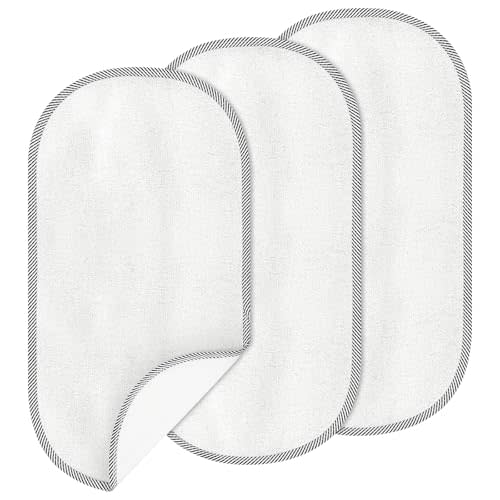 Accmor Waterproof Changing Pad Liners, Diaper Changing Pad Covers, 3 Count, White
