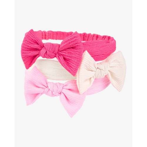 Baby Girl 3-Pack Headwraps - Pink - Carter's | Carter's