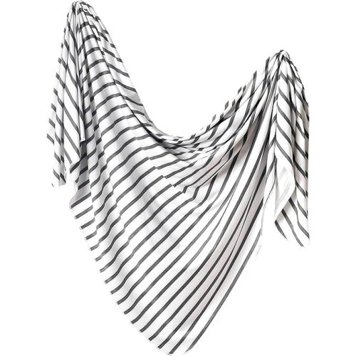 Copper Pearl Large Premium Knit Baby Swaddle Receiving Blanket City