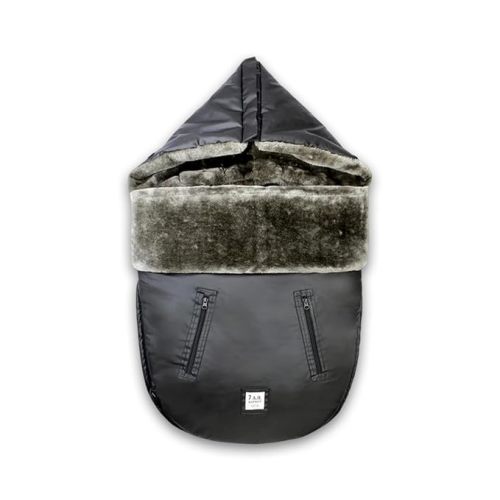 7 A.M. 7AM Enfant Universal Stroller Footmuff - Water Repellent Winter Bunting Bag for Strollers & Car Seats, Soft Micro-Fleece & Plush Lined Stroller Footmuff for Baby Boy & Girl | TundraPOD