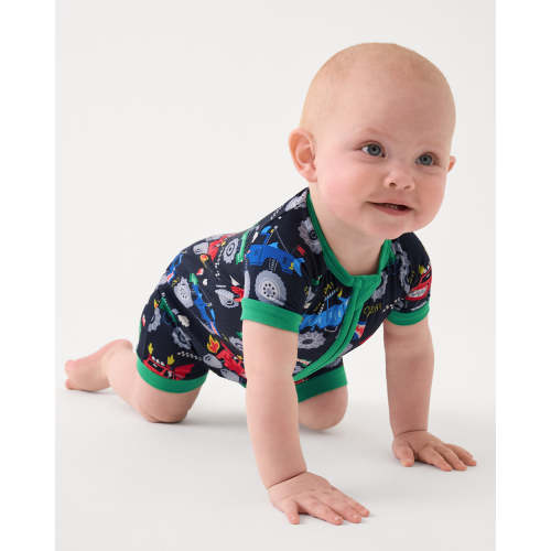 Monster Truck Madness Shorty Zippy - Little Sleepies