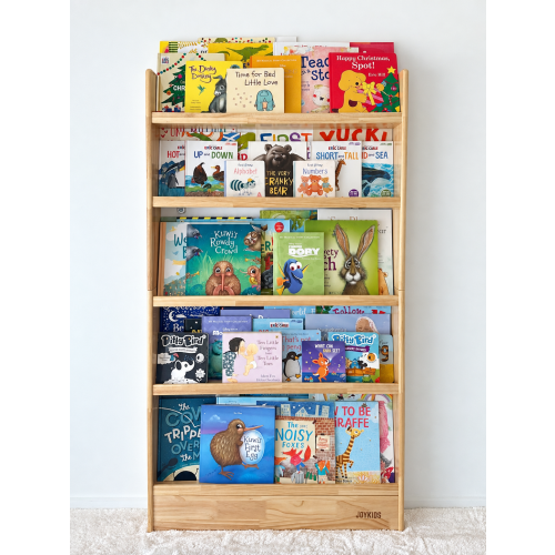 Slim Front-Facing Bookshelf for Kids, Montessori | JoyKids