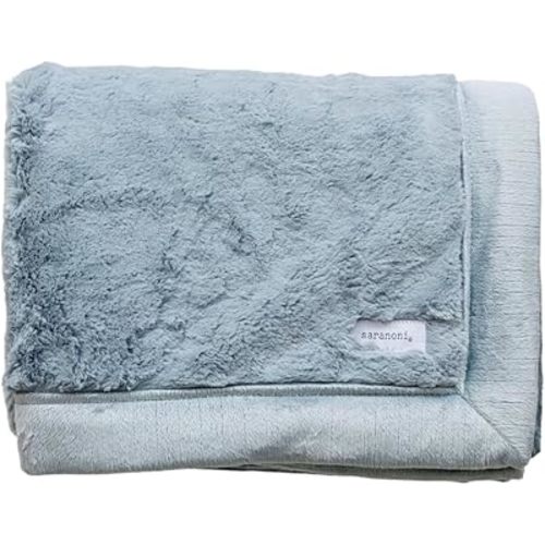 SARANONI Luxury Lush Kids Blanket | Ultra-Soft & Cozy Plush Comfy Blankets for Kids & Teens | Slate - 40” x 60”