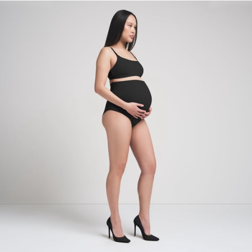 COTTON JERSEY MATERNITY NURSING SCOOP BRALETTE | SOOT