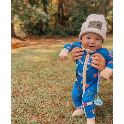American Blue Collar Romper
