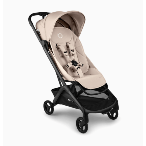 Bugaboo Butterfly 2 Stroller, 2024, Black, Desert Taupe, Desert Taupe