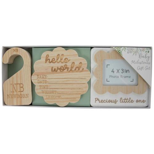 Baby Milestones Gift Set
