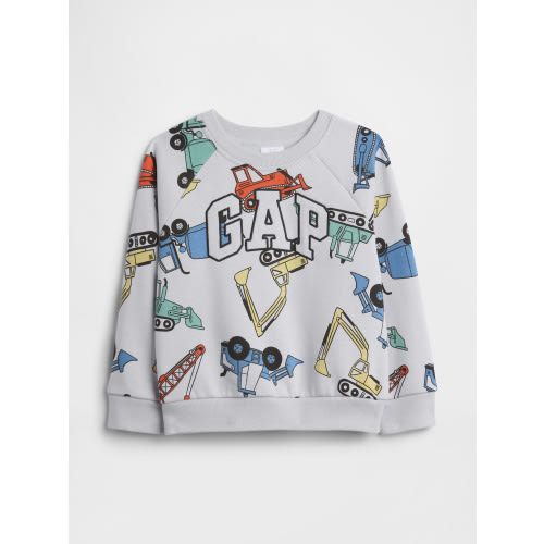 babyGap Print Crewneck Sweatshirt