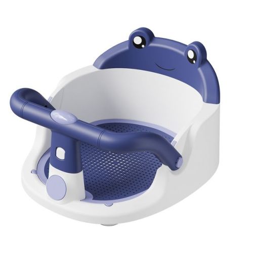 Napei Baby Bath Seat with Suction Cups & Backrest Support-Blue