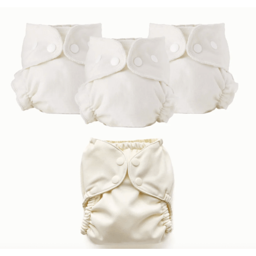 Organic Cloth Diaper Bundle Starter Size 2 – Esembly