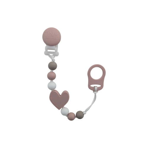Tiny Teethers Statement Strand Pacifier Clip for infants – Heart – Style and Comfort Combined - Walmart.ca