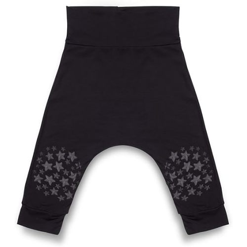 Anti-Slip Harem Baby Crawling Pants | 6-15 Mo | Black