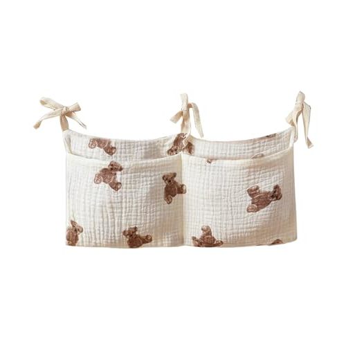 Baby Bedside Hanging Bags Storage Organizer Milk Bottle Toy Crib Baby Nappy-Bag Bed-Bunk Organizing Bag