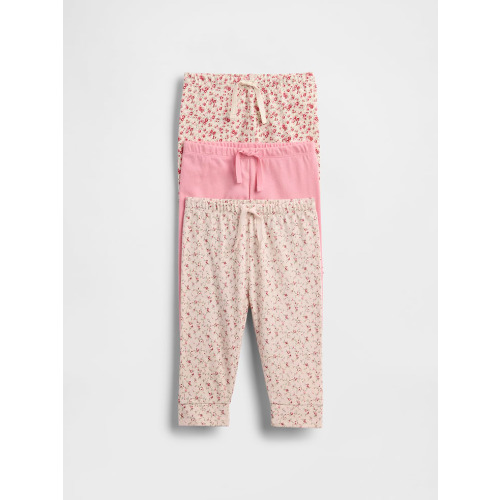 Baby First Favorites Organic Cotton Pull-On Pants (3-Pack)