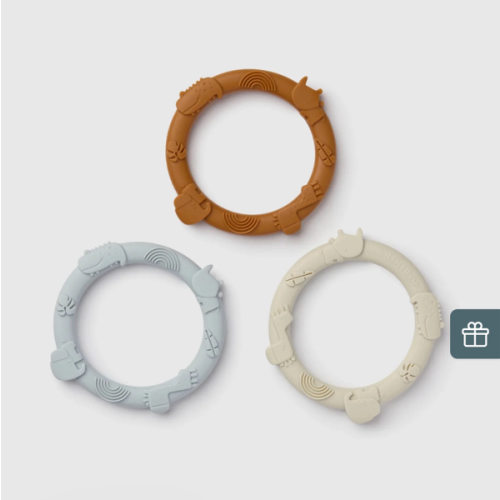 Wild Teether Ring Set - Ginger Honey