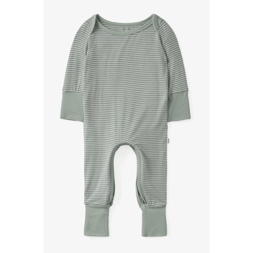 Willow Stripe Crescent Zippy – Little Sleepies