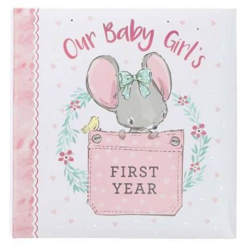 Memory Book Our Baby Girl's First Year - (Hardcover)