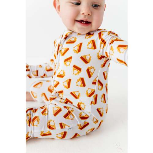 Pumpkin Pie Zipper Onesie – Little Pajama Co.