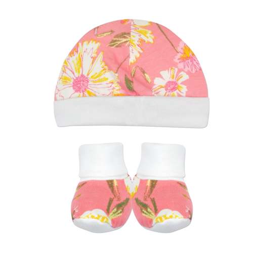 Brooklyn Cap & Bootie Set