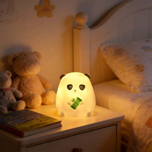Hovmgk Cute Animal Night Light, Luminous Desktop Pet Shaped Nightlight, Soft Lighting for Kids Room, Adorable Decorative Night Lamp, Safe Plastic Material for Home Décor, Ideal Gift for Children