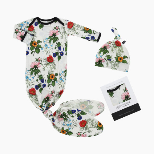 Peregrine Kidswear Newborn Set - Bright Garden Floral, Newborn