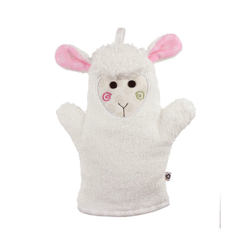 Zoocchini Bath Mitt - Lola the Lamb