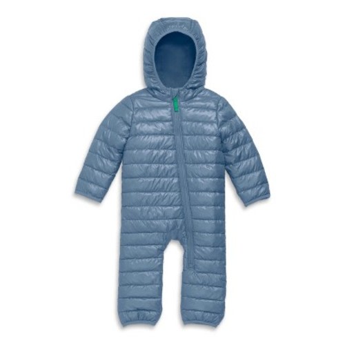Primary Baby Lightweight Puffer Suit in Dusk Size 6-12 Months
